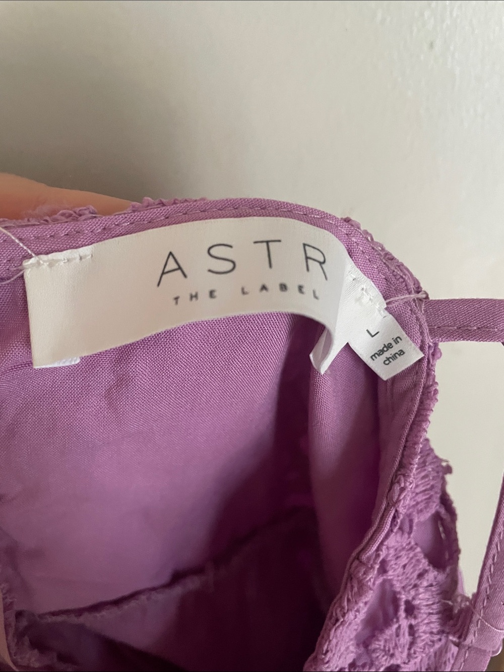 ASTR The Label Sleeveless Lace Fit & Flare Midi Dress Light Orchid - Picture 6 of 16